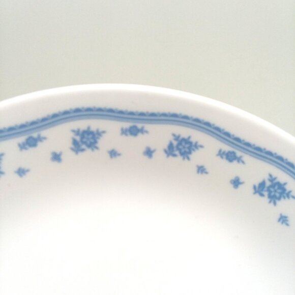 3 Corelle Plates Morning Blue Bread Butter Salad Luncheon Dessert Cornflower VTG - Picture 2 of 6